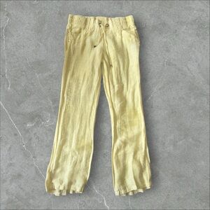 bebe Yellow Men's Pants